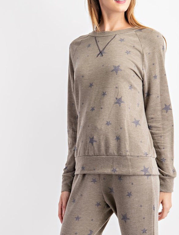 Star Loungewear Two-Piece Set