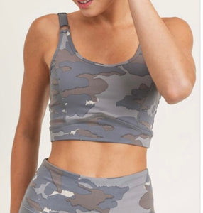 Camp Date Camo Sport Bra