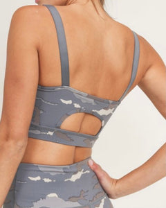 Camp Date Camo Sport Bra